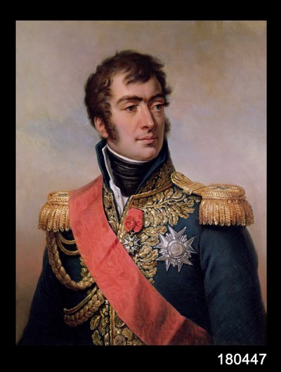 Auguste Frederic Louis Viesse de Marmont (1774-1852), Herzog von Ragusa und Marschall von Frankreich von Paulin Jean Baptiste Guerin